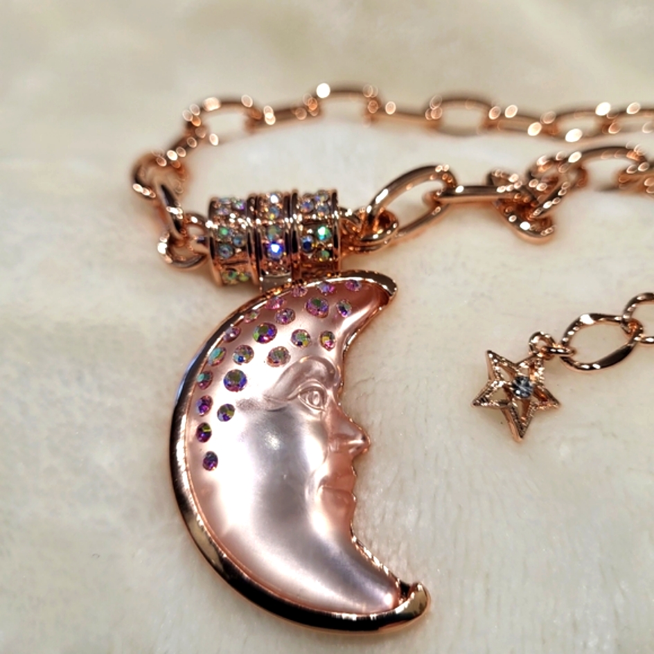 Kirks Folly Seaview Crescent Moon Charm Enhancer 125$